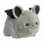 Soft, fluffy bat plush from Spudsters with a charming face, ideal for cuddles and adding a playful twist to collections.