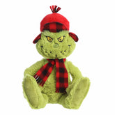 The Wilderness Grinch plush in an outdoor outfit, inviting nature engagement and storytelling for enthusiasts.