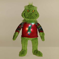 Aurora® - Dr. Seuss™ - 16" Ugly Sweater Light-Up Grinch