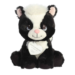 Sniffles Skunk from Aurora's Precious Moments - lovable face, soft fur, a perfect gift for all ages!