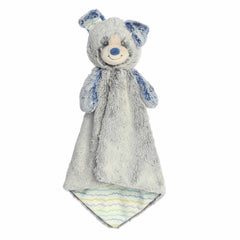 Piper Pup Luvster, a plush puppy blanket with soft, two-toned fabric, designed to comfort infants