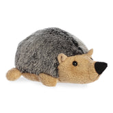 A soft hedgehog plush toy from Mini Flopsie by Aurora with textured fur and a sweet expression.