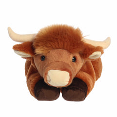Aurora® - Flopsie™ - 12" Craig Highland Cow™