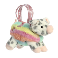 Aurora® - Trendy Pals - 8" Rainbow Piggy