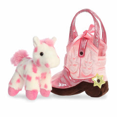 Aurora® - Fancy Pals™ - 7.5" Giddyup Boot™ Pink