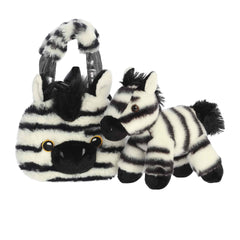 Aurora® - Fancy Pals™ - Fuzzy Face™ - 8" Zebra