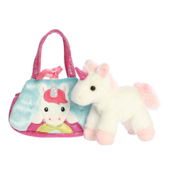 Aurora® - Fancy Pals™ - Peek-A-Boo™ - 8" Unicorn On Rainbow