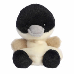 Canadian Goose plush from Palm Pals, featuring a black and white design with a creamy belly