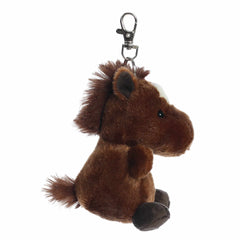 Aurora® - Palm Pals™ - 4" Truffle Brown Horse™ Clip-On