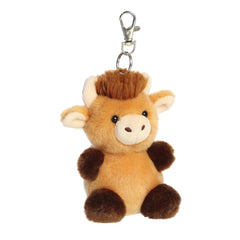 Aurora® - Palm Pals™ - 4.5" Hubert Highland Cow™ Clip-On