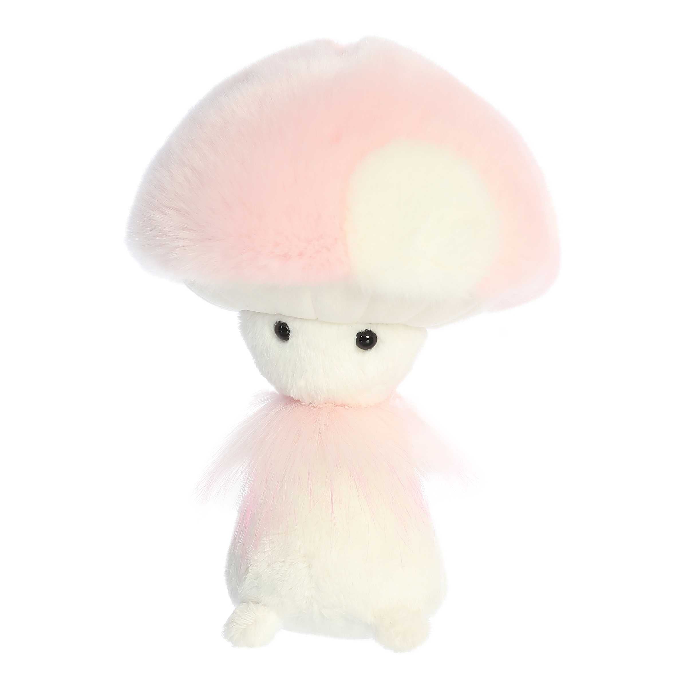 Honey mushroom plush from Fungi Friends, featuring a golden cap and cuddly body, ideal as a magical playmate