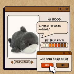 Aurora® - Spudsters™ - 10" Sebastian Shark™