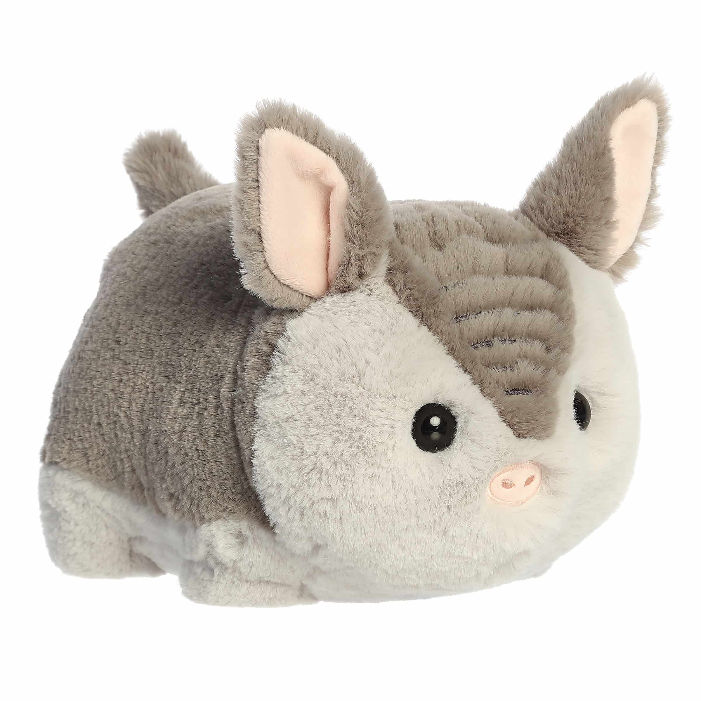 Armadillo plush from the Spudsters collection, combining armadillo features with a playful potato shape