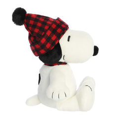 Aurora® - Peanuts® - 11" Winter Plaid Snoopy