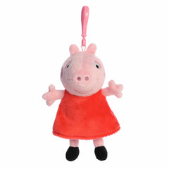 Aurora® - Peppa Pig™ - 4.5" Peppa Pig Clip-On