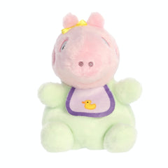 Aurora® - Peppa Pig™ - Palm Pals™ - 5" Baby Evie With Bib