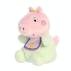 Aurora® - Peppa Pig™ - Palm Pals™ - 5" Baby Evie With Bib