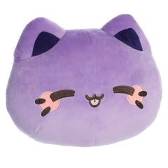 Aurora® - Tasty Peach® - Meowchi Face Plush - 10" Ube