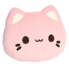 Aurora® - Tasty Peach® - Meowchi Face Plush - 10" Strawberry