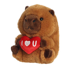 Aurora® - Rolly Pet™ - 5" I Love U Capybara™