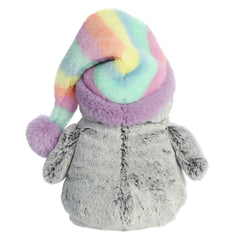 Aurora® - PomPom Penguin™ - 9" Pom Pom Rainbow Hat™