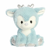 Plush reindeer with bright eyes and soft fur, available in multiple sizes and colors—perfect for cozy, festive holiday décor