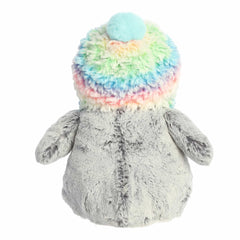 Aurora® - PomPom Penguin™ - 9" Pompom Rainbow Beanie™