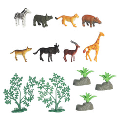 Aurora® Toys - Habitat™ - Mini Safari Play Figures