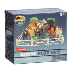Aurora® Toys - Habitat™ - Horse Play Figure Set