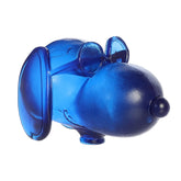 Snoopy Joe Cool Sugar Squeezy by Aurora, blue sensory fidget toy.