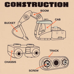 Aurora® Toys - Wheatley™ - 8" Take-A-Part Excavator