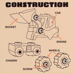 Aurora® Toys - Wheatley™ - 8" Take-A-Part Loader