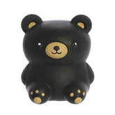 A Marshmallow Black Bear Squeeze toy with a soft slow-rising texture and cute black bear design