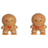 Gingerbread Suction Buddy Mini toy with smiling cookie design and suction feet