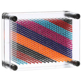 Space Pin Art colorful 3D impression toy with space-themed design