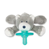WubbaNub New York Yankees Bear pacifier, sporting the Yankees logo, ideal for young fans.