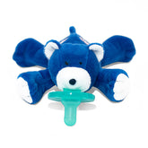 WubbaNub New York Mets Bear pacifier, velvety soft with the Mets logo, designed for baby fans