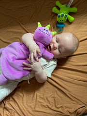 WubbaNub® - Purple Monster Lovey