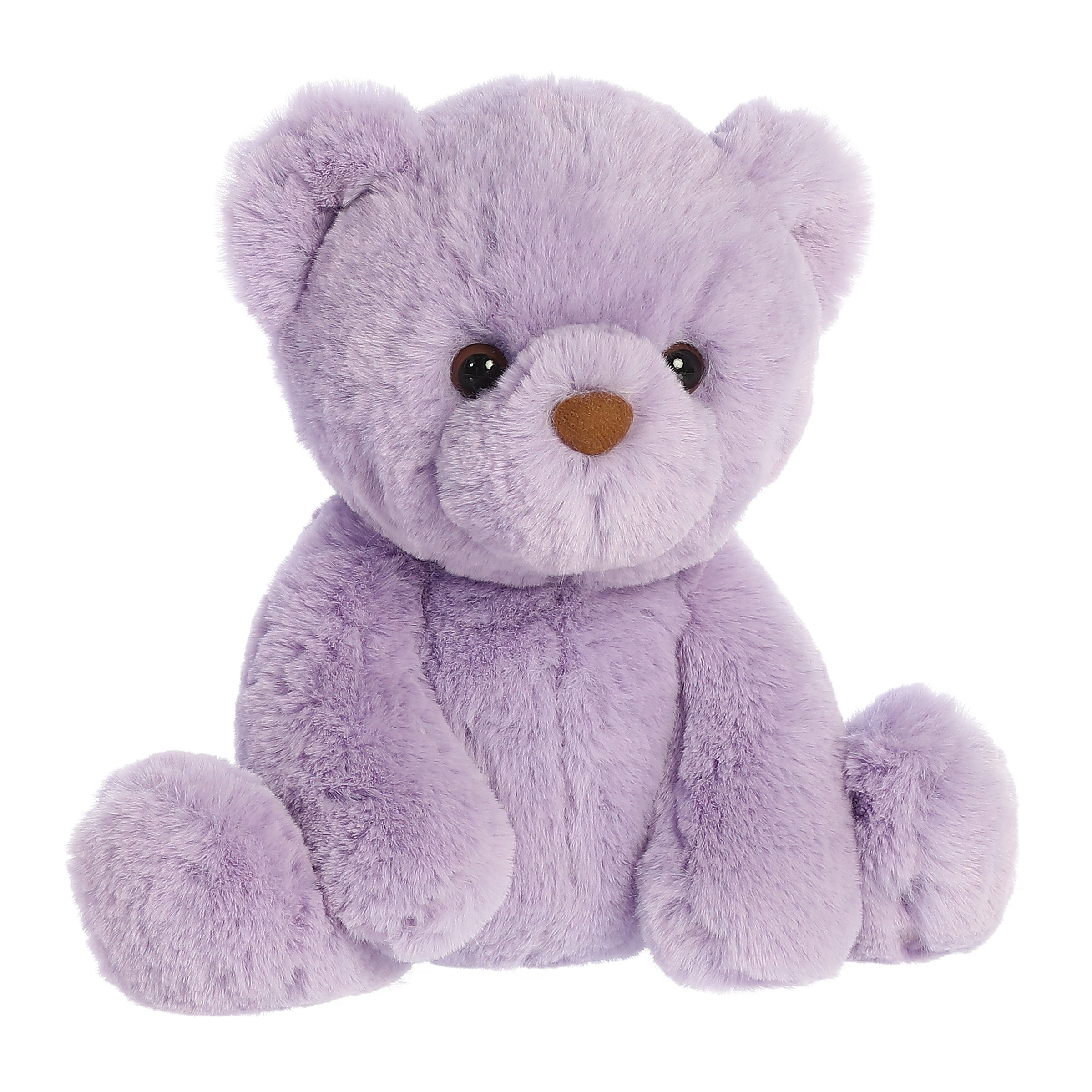 Cute purple bear stuffed animal inspired by the velvety smoothness of classic Italian gelato.