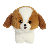 A Shih Tzu plush toy from Aurora stuffed animals with long silky fur and a round face.