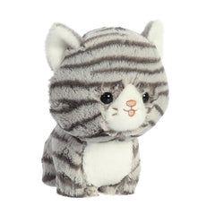 Aurora® - Teddy Pets™ - Atigrado gris de 7"