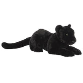 A sleek black panther plush with velvety fur and detailed features from Aurora’s Luxe Boutique.