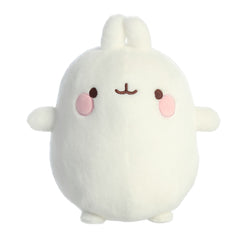 Molang plush from the Molang collection, characterized by its plump shape and cheerful expression