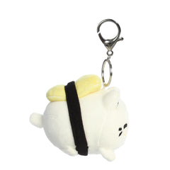 Aurora® - Tasty Peach® - Llavero Tamago Sushi Meowchi de 3,5"