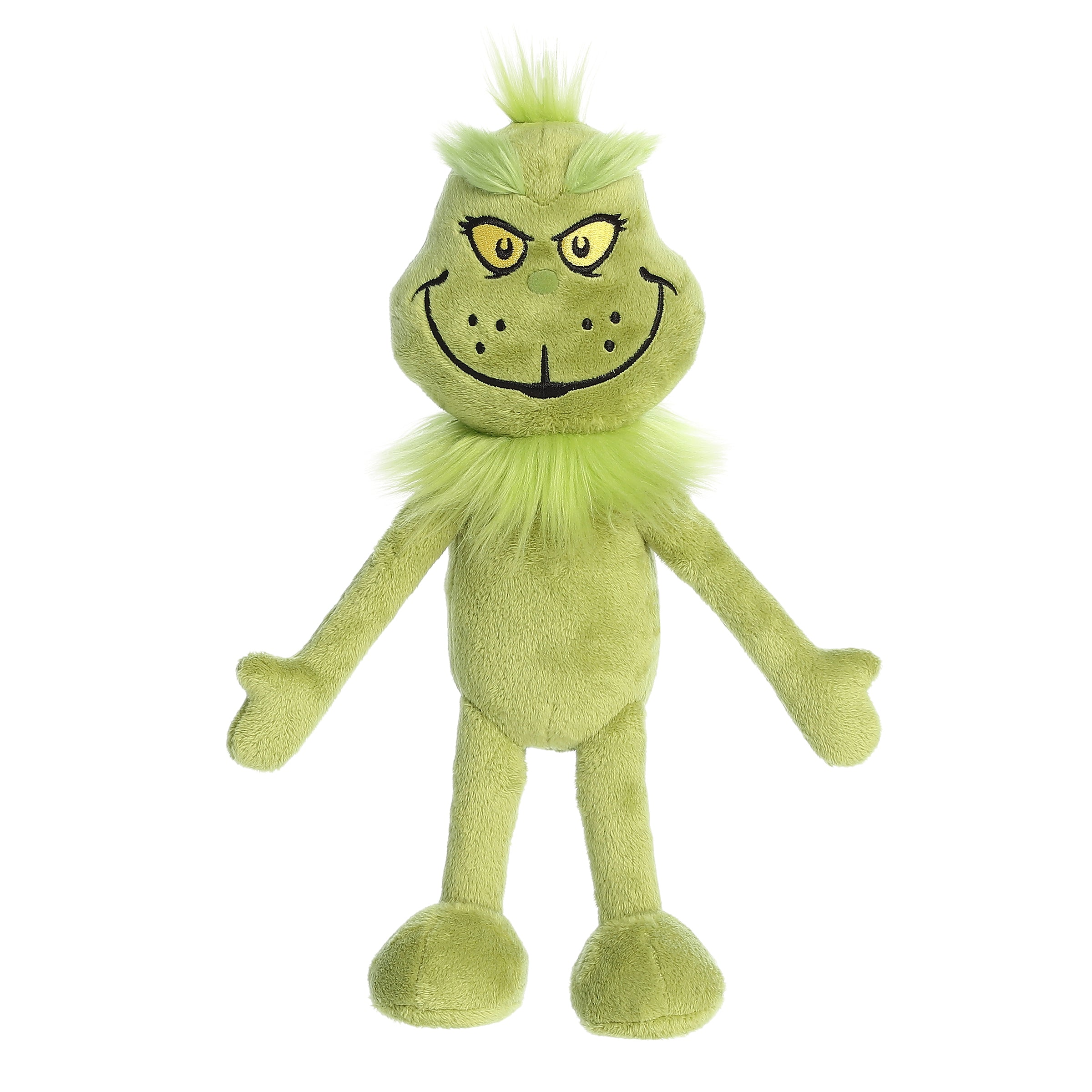 Grinch Armature plush in classic green, showcasing the mischievous charm from the Dr. Seuss