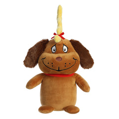 Squishy Max plush from Dr. Seuss by Aurora, with floppy ears and a friendly smile, perfect for comfort and collecting