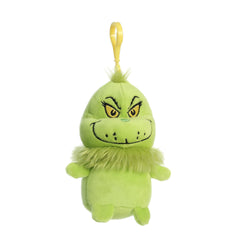 Aurora® - Dr. Seuss™ - 4.5" Squishy Grinch Clip-On