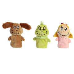 Aurora® - Dr. Seuss™ - 3" Grinch Finger Puppet Set