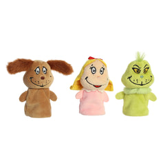 Aurora® - Dr. Seuss™ - 3" Grinch Finger Puppet Set
