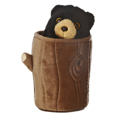Aurora® - Hand Puppet - 10" Black Bear Pop Up Puppet